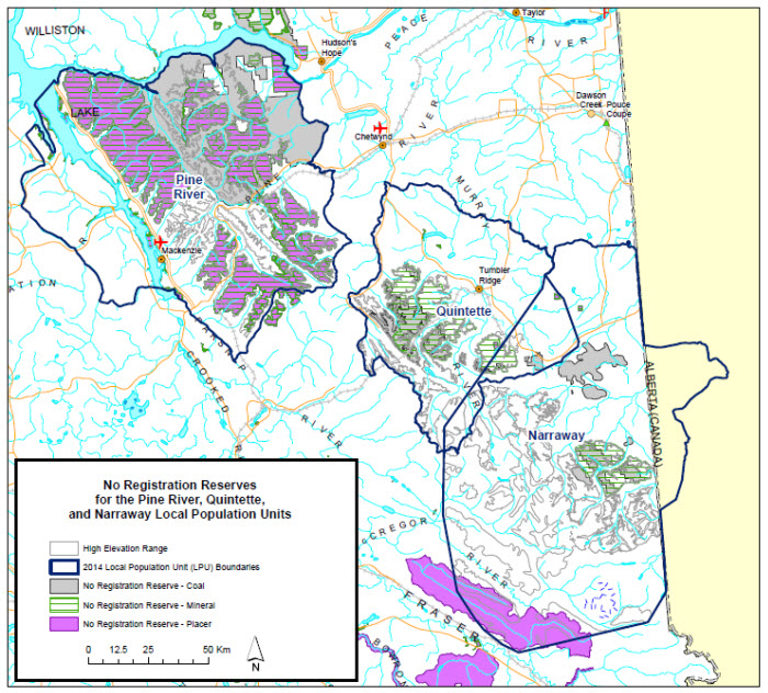 Map of mineral reserves (see long description below)