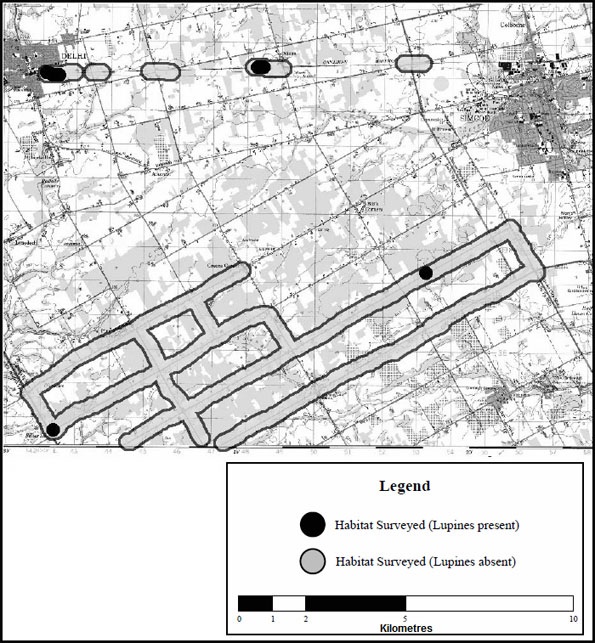 Figure A2. Norfolk County Survey Sites.