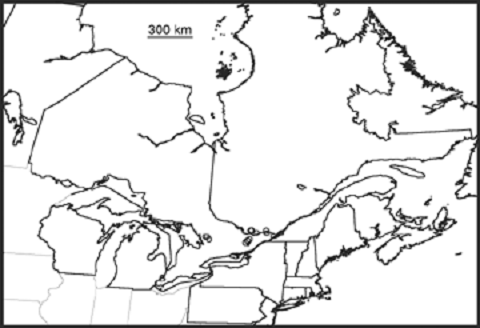  Répartition canadienne du chat-fou liséré (Noturus insignis)