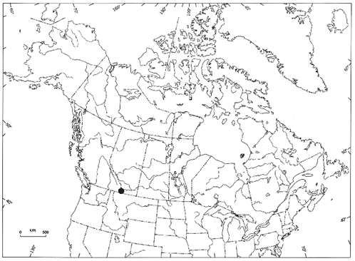 Figure 3: Canadian location of Isoetes bolanderi