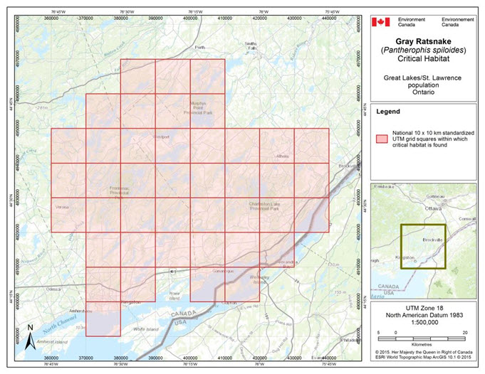 Map of southern Ontario
