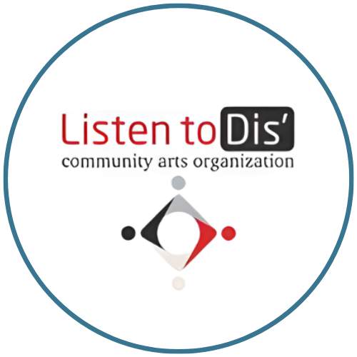 Logo of Listen to Dis' Community Arts Organization