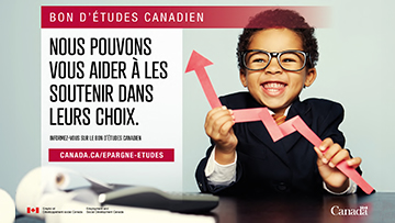 Bon d’études canadien - Affiche promotionnelle 1