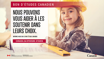 Bon d’études canadien - Affiche promotionnelle 2