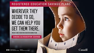 Registered Education Savings Plan – Promotional poster