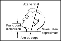Figure 2 Franc bord d’émersion position verticale