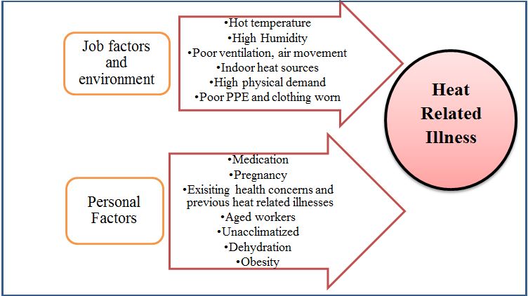 Figure 1: Heat stress risk factors