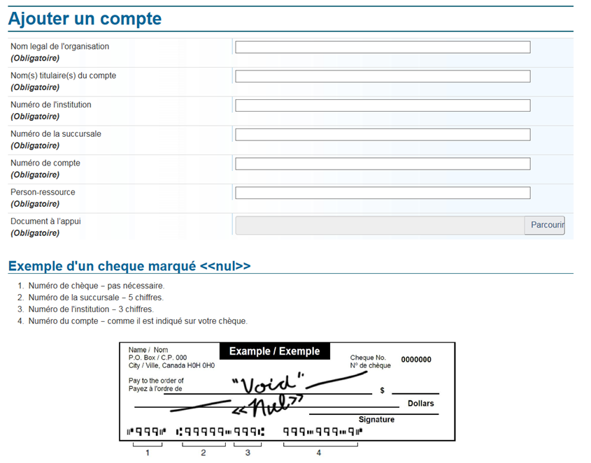 Comment Changer Le Dépôt Direct Gouvernement Canada