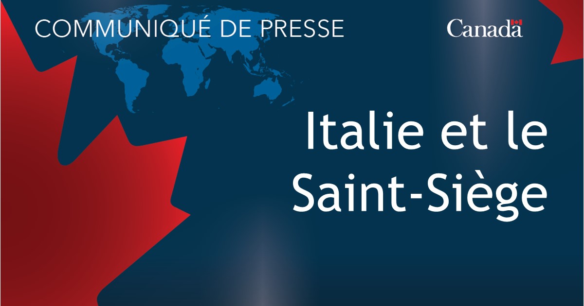 La Ministra Jolie si recherà in Italia e alla Santa Sede per una visita bilaterale e parteciperà alla riunione dei ministri degli Esteri del G7