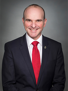 The Honourable Randy Boissonnault, Minister of Tourism and Associate Minister of Finance