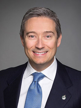 The Honourable François-Philippe Champagne, Minister of Innovation, Science and Industry