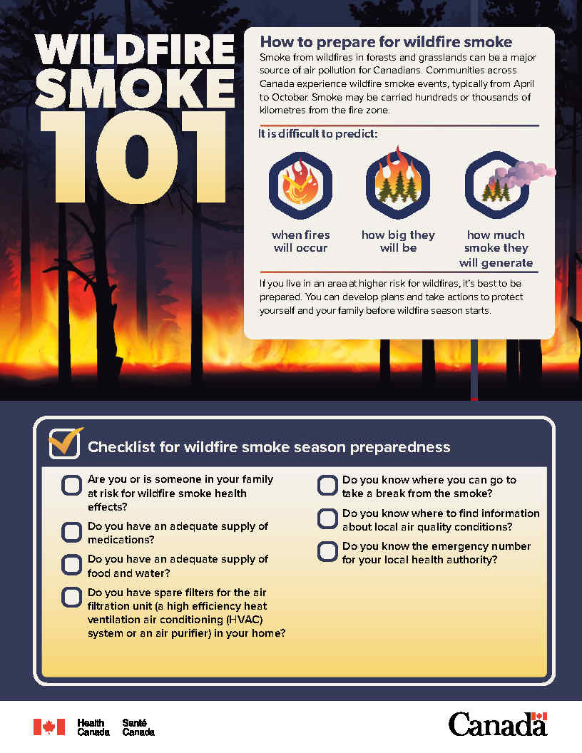 Wildfire smoke 101: How to prepare for wildfire smoke