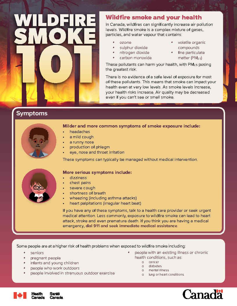 Wildfire smoke 101: Wildfire smoke and your health