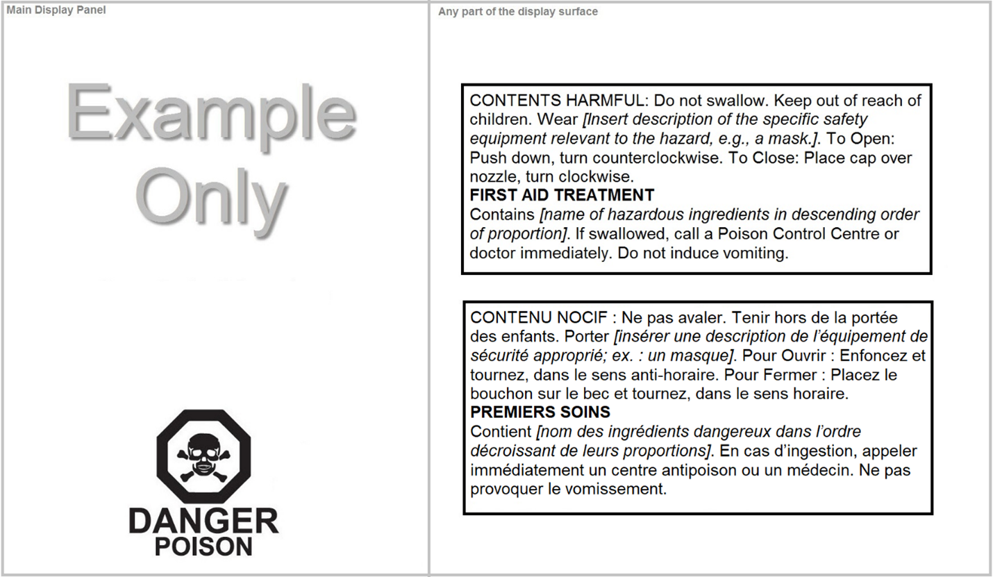 Figure 3: Label example