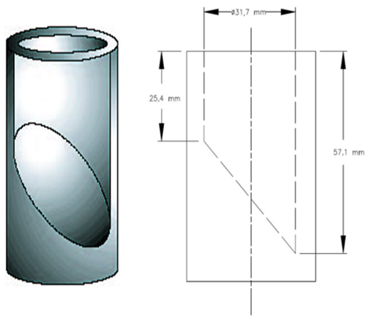 Une illustration du cylindre pour petites pièces