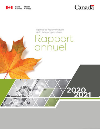 Rapport annuel 2020-2021 Agence de réglementation de la lutte antiparasitaire
