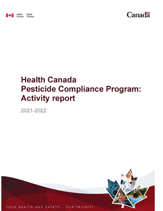Health Canada pesticide compliance program: Activity report 2021-2022