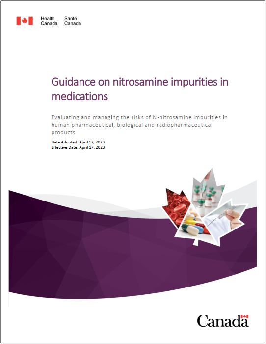 Impuretés de nitrosamines dans les médicaments : Lignes directrices