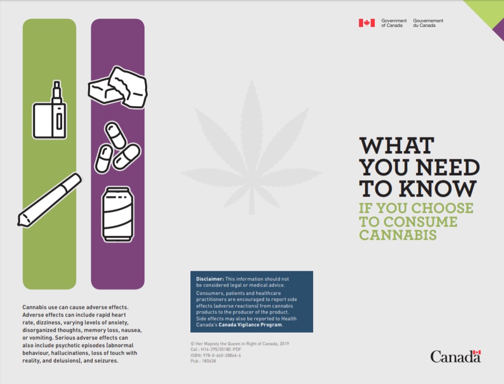 What you need to know if you choose to consume cannabis - Canada.ca