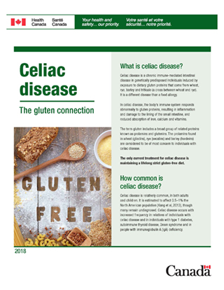 Celiac Disease - The Gluten Connection - Canada.ca