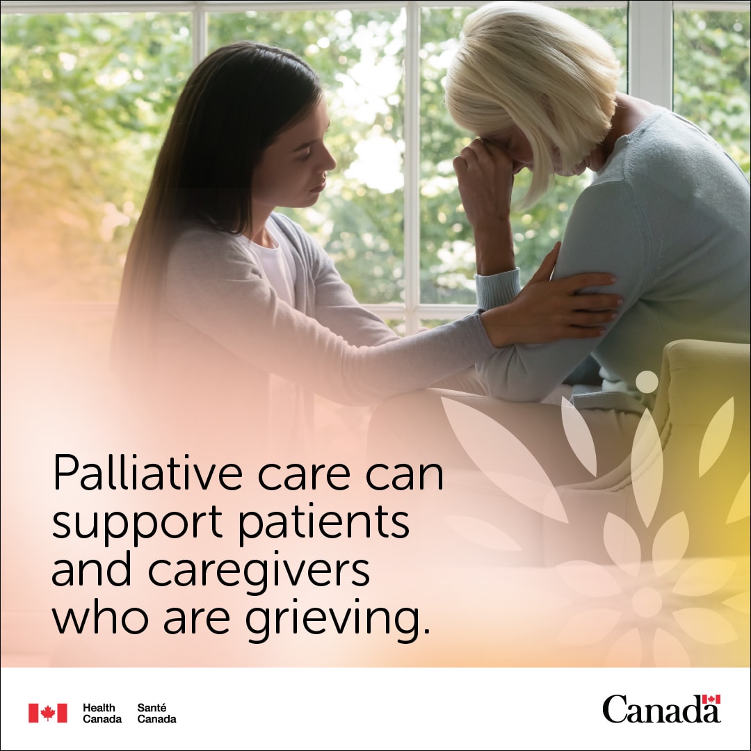 Help patients and caregivers grieve by supporting their emotional, social and spiritual needs.