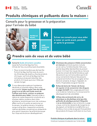 Produits chimiques et polluants dans la maison : Conseils pour la grossesse et la préparation pour l’arrivée du bébé
