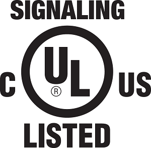 Binational UL signaling certification mark (Canada/US)