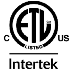 Binational Intertek  certification mark (Canada/US)