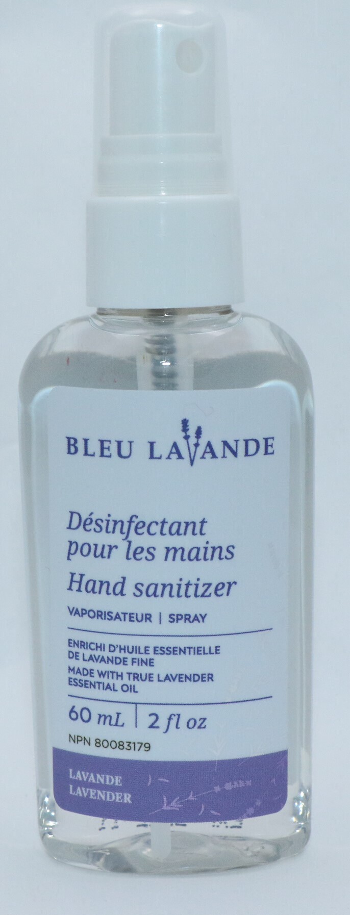Désinfectant à la lavande pour les mains - Bleu Lavande