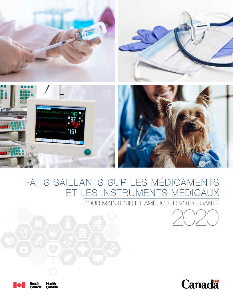Faits saillants sur les médicaments et les instruments médicaux 2020 : Pour maintenir et améliorer votre santé