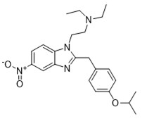 La structure chimique d’isotonitazène