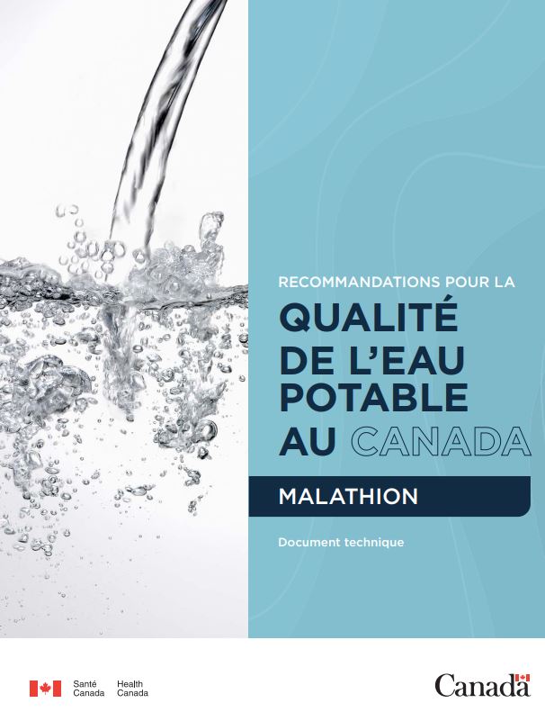 Recommandations pour la qualité de l'eau potable au Canada - Malathion : Aperçu