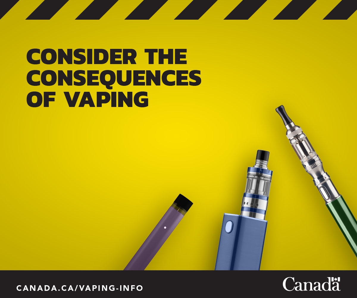 Consider the consequences of vaping