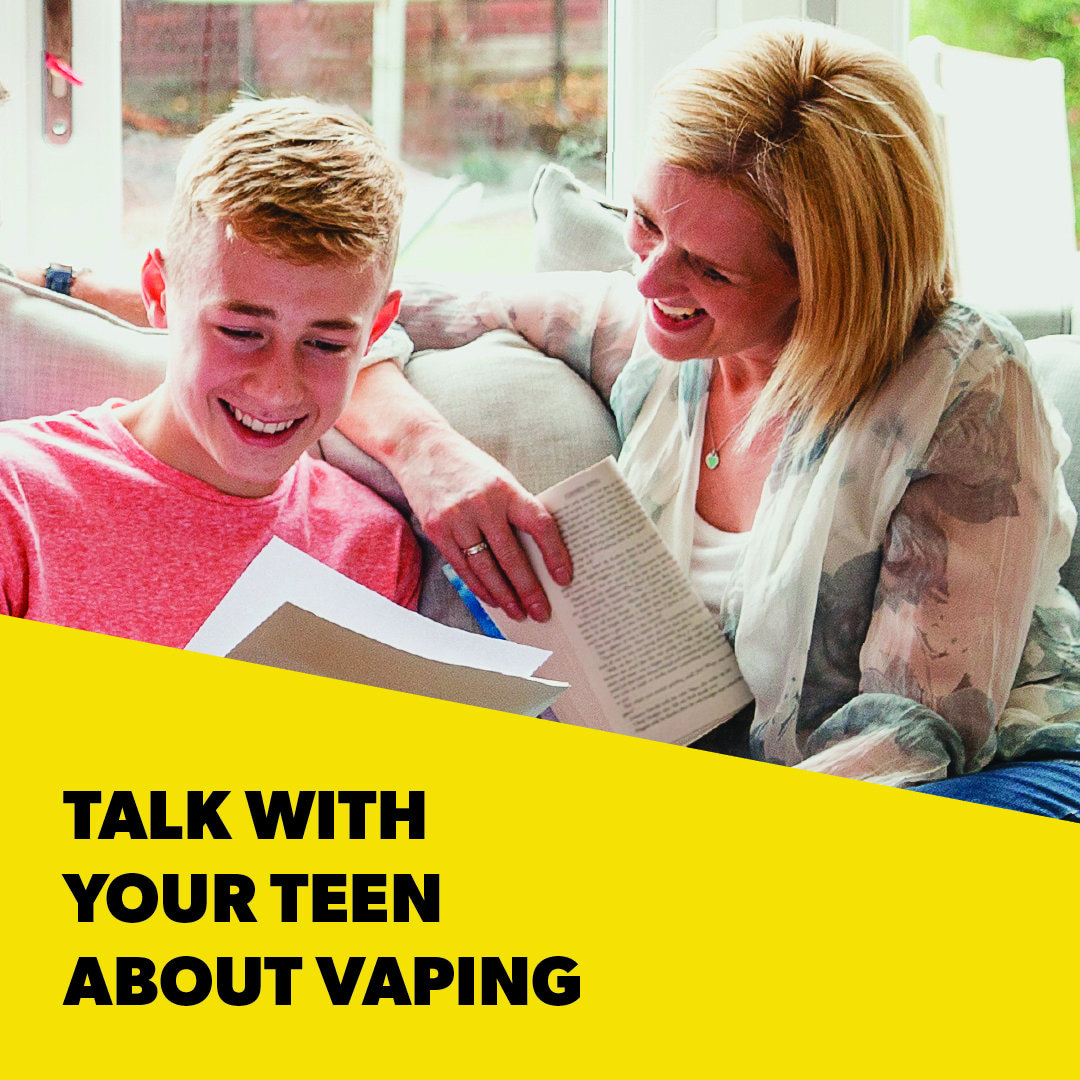 Talk with your teen about vaping