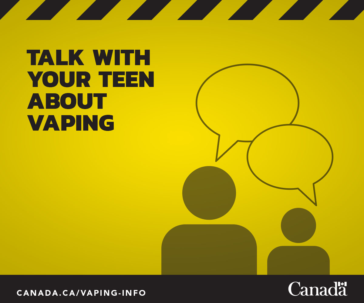Talk with your teen about vaping