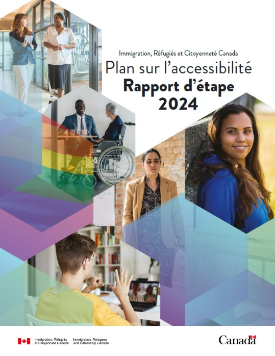 Couverture du Rapport d'étape sur l'accessibilité 2024
