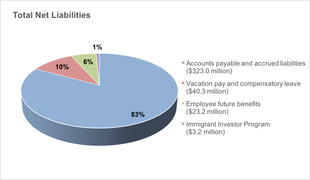 Total Net Liabilities as described below