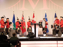 Pipes and drums, RCMP band