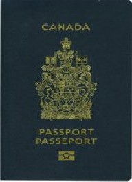 Regular passport (blue)
