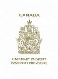 Temporary passport (white)