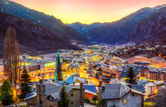 Tab 2: Andorra La Vella: the capital of Andorra