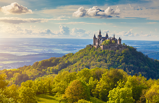 Tab 2: Hohenzollern Castle in Germany