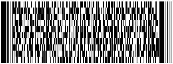 sample of a barcode