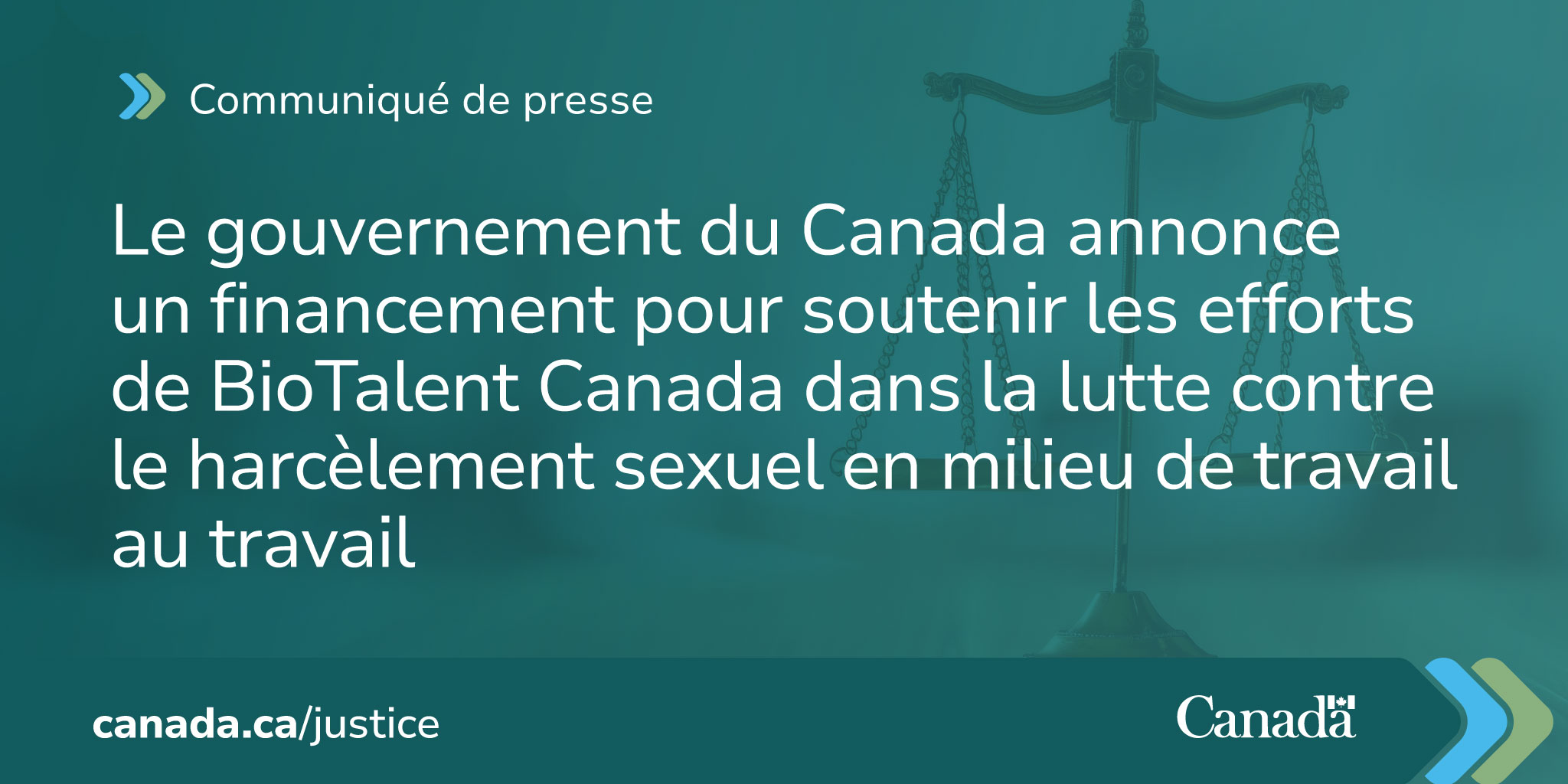 Le gouvernement du Canada annonce un financement pour soutenir les ...