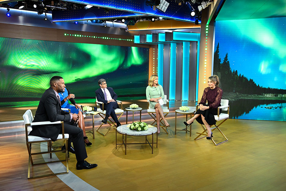 Canadian Northern Lights destinations featured on a national broadcast segment of ABC's Good Morning America