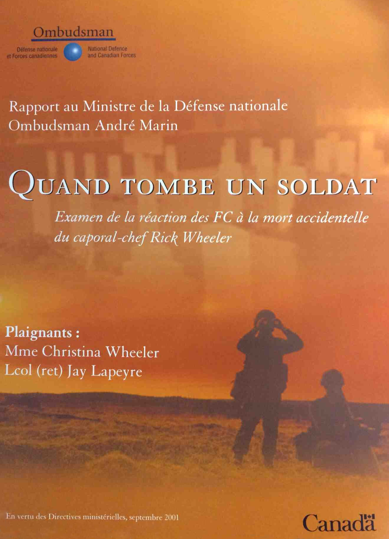 couverture du rapport