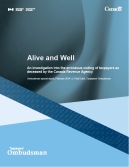 Picture of “Alive and Well” special report cover