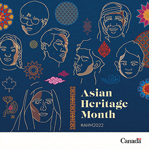 Visual for Instagram with the Asian Heritage Month