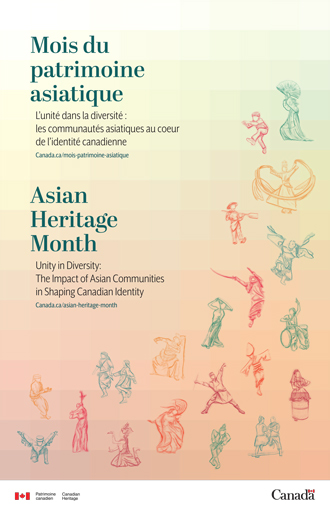 Affiche du Mois du patrimoine asiatique 2025