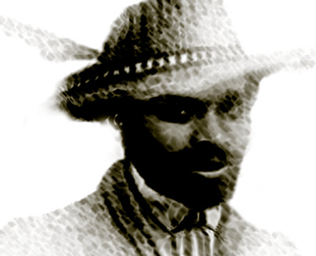 Mathieu Da Costa - Illustration of a Black man with a hat